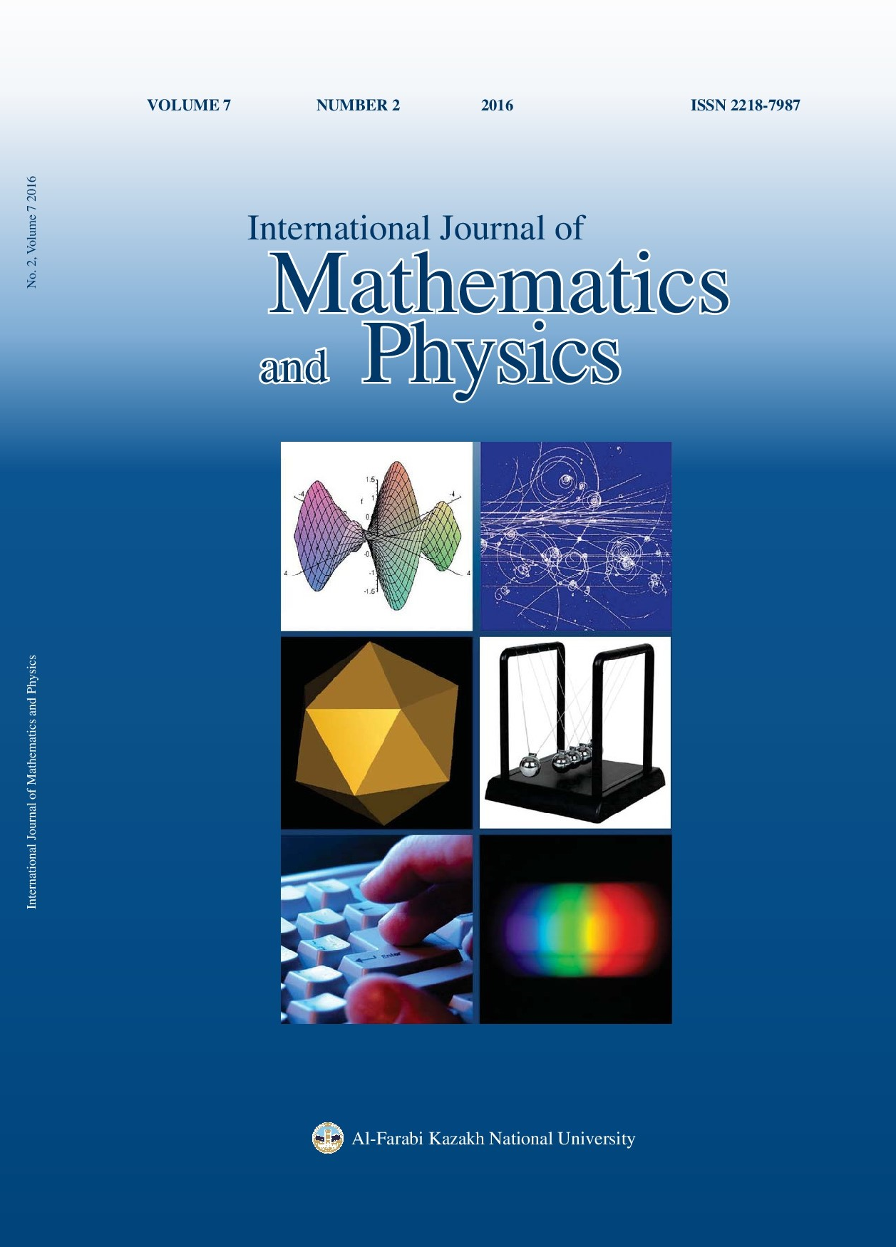 					View Vol. 7 No. 2 (2016): International Journal of Mathematics and Physics
				