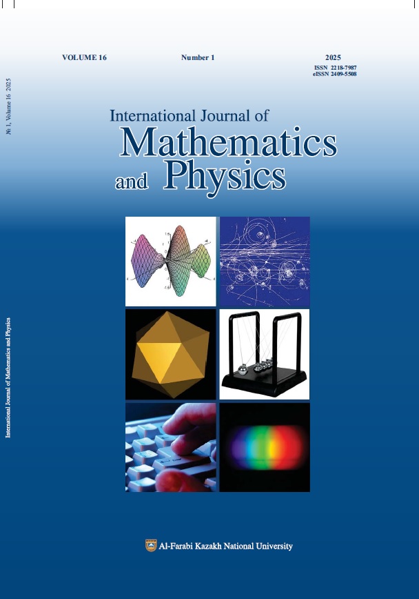 					View Vol. 16 No. 1 (2025): International Journal of Mathematics and Physics
				